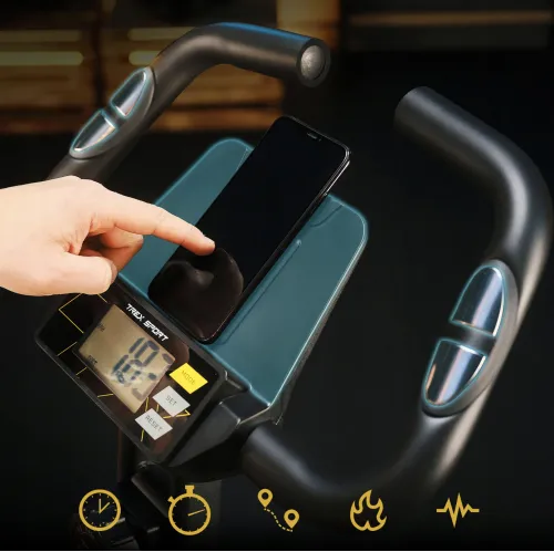 Велотренажер Trex Sport TX-340XB BRIZ магнітний чорний