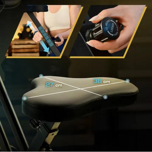 Велотренажер Trex Sport TX-340XB BRIZ магнітний чорний