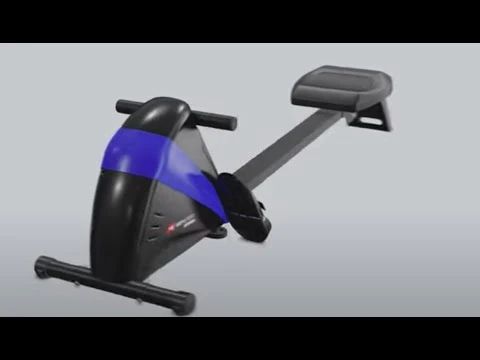 youtube video 2 Гребной тренажер Trex Sport TX-580RM Rein черный