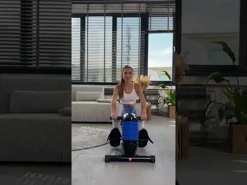 youtube video 1 Гребной тренажер Trex Sport TX-580RM Rein черный