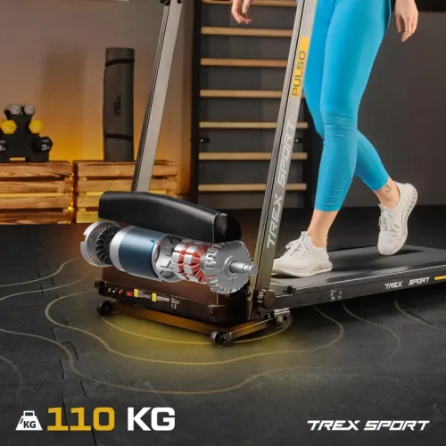 Бігова доріжка PULSO: Оптимальна тренувальна інтенсивність і комфорт