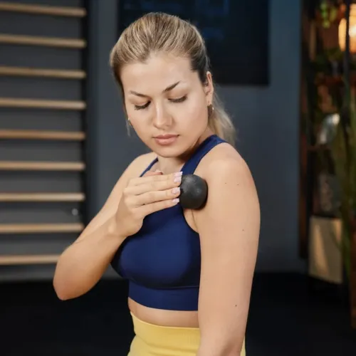 Гладкий масажний м'ячик: