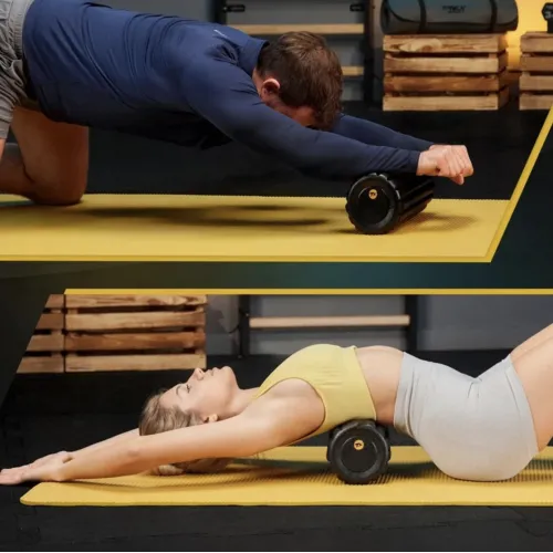 Роллер масажер Trex Sport TX-045EPR EPP соти 45см чорний