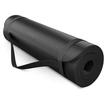 Коврик для йоги Trex Sport TX-029NGM NBR 2см 190х80 чорний