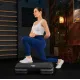 Image 3 for Степ платформа Trex Sport TX-038PAS до аеробіки 3-рівнева чорна