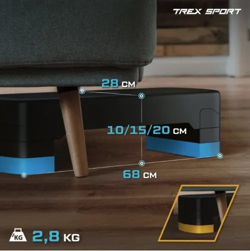 Компактність і легкість - тренажер, що всюди поміститься