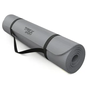 Коврик для йоги Trex Sport TX-019NGM NBR 1см 190х80 сірий