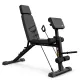 Image 2 for Лавка тренувальна з еспандерами Trex Sport TX-300B із партою Скотта