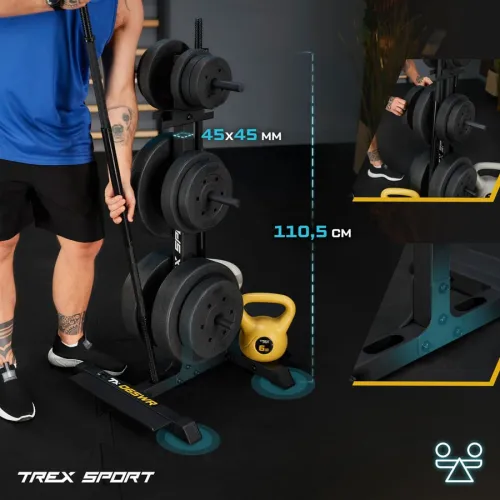 Два вертикальні тримачі для грифів - економія простору